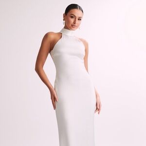 Meshki Elegant White Wedding Dress (Altered)